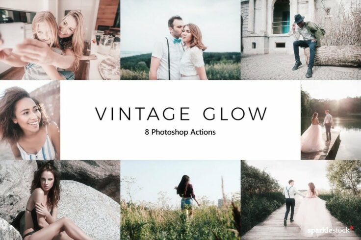 View Information about 20 Vintage Glow Photoshop Actions
