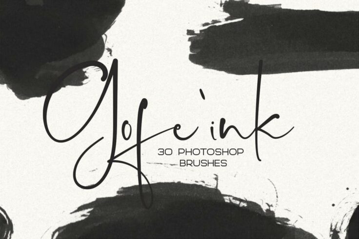 View Information about 30 Gofe Ink Photoshop Brushes