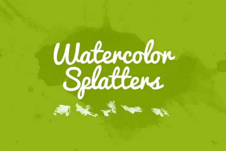 View Information about 32 Watercolor Splatter Brushes