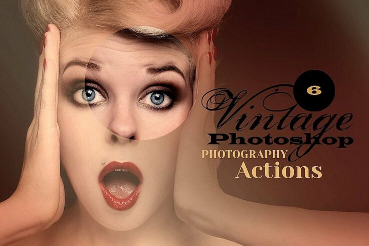 View Information about 6 Vintage Photoshop Actions