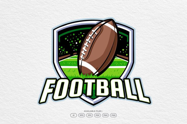 View Information about American Fantasy Football Logo Template