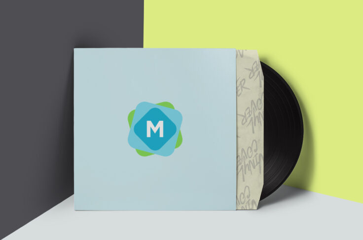 View Information about Authentic Vinyl Record Cover Mockup