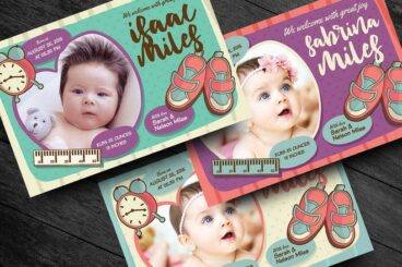 20+ Pregnancy & Baby Announcement Templates (Cards, Flyers & More)