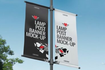 25+ Banner Mockup Templates (Free & Pro)