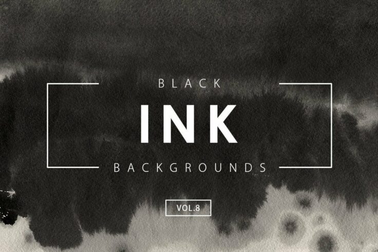 View Information about Black Ink Backgrounds Vol.8