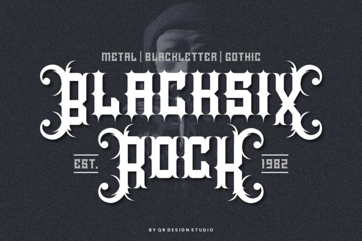 View Information about Blacksix Rock Font
