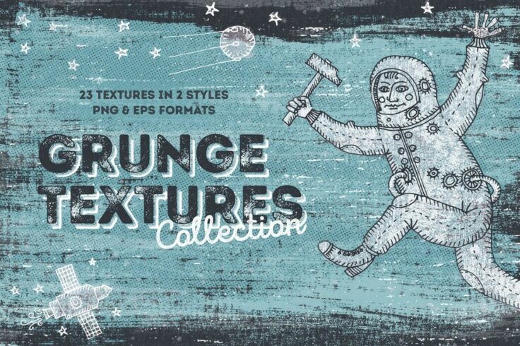 View Information about Blackview Vintage Grunge Textures Collection