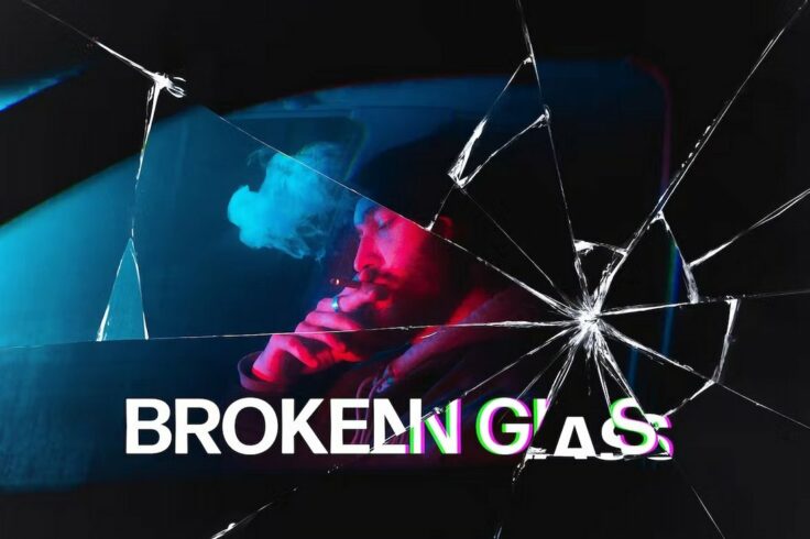 View Information about Broken Glass Photoshop Overlay Effect