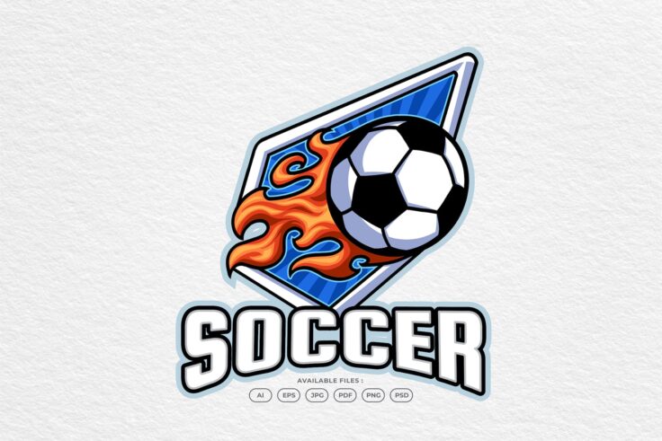 View Information about Flaming Ball Fantasy Football Logo