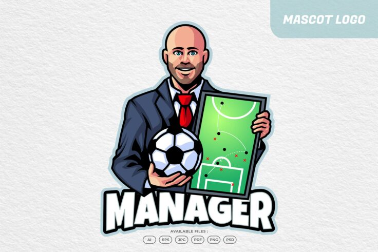 View Information about Football Manager Logo Template