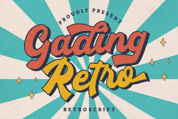 View Information about Gading Retro Font