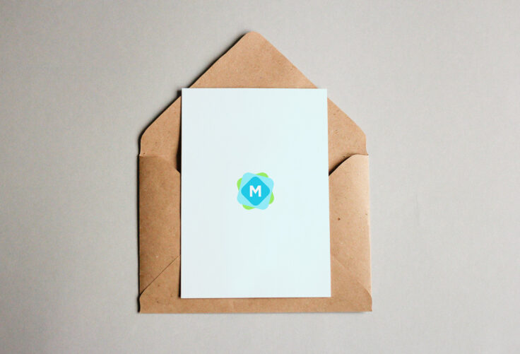 View Information about Greeting Card & Envelope Mockup