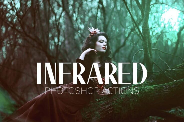 View Information about Infrared IR Film Photoshop Actions