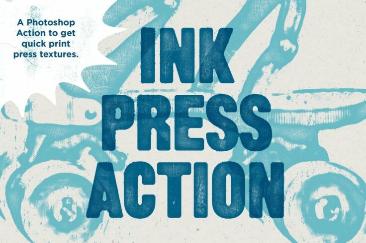 View Information about Ink Press Type Vintage Photoshop Action