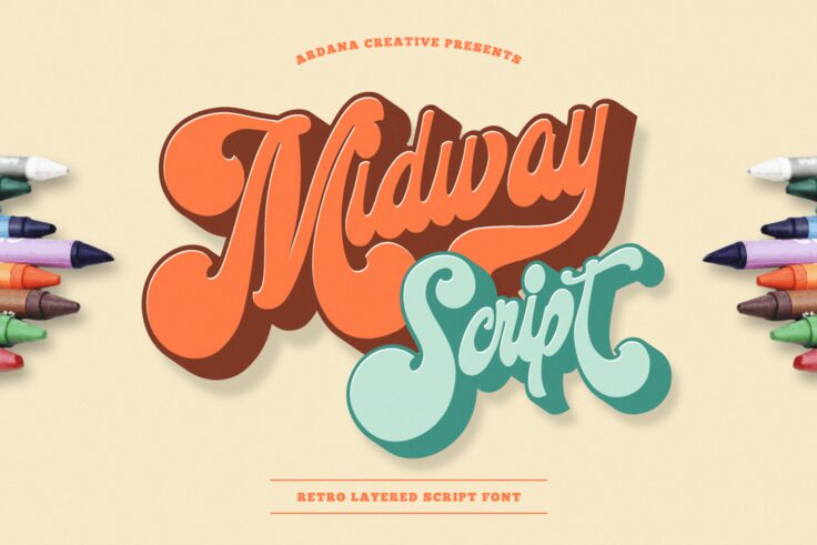 View Information about Midway Retro Script Font