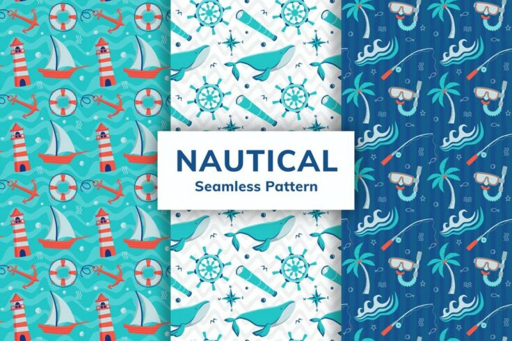 View Information about Nautical Seamless Patterns