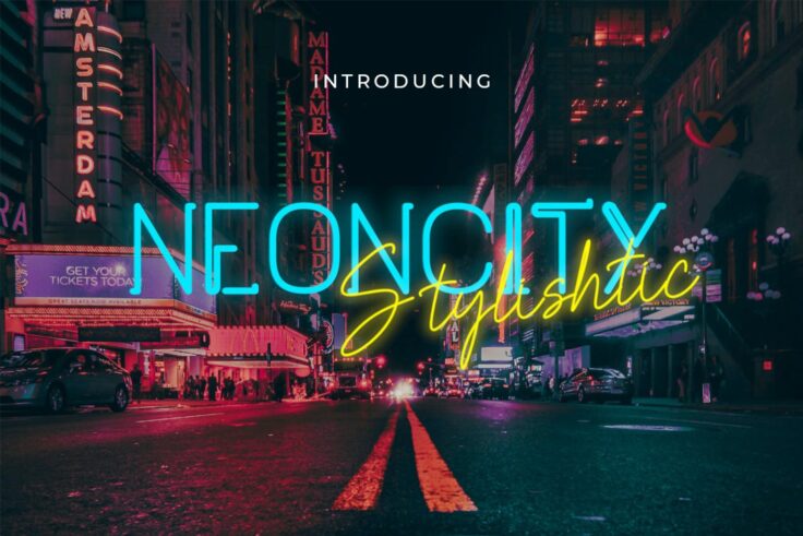 View Information about Neoncity Retro Neon Font