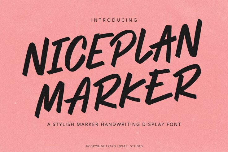 View Information about Niceplan Marker Font