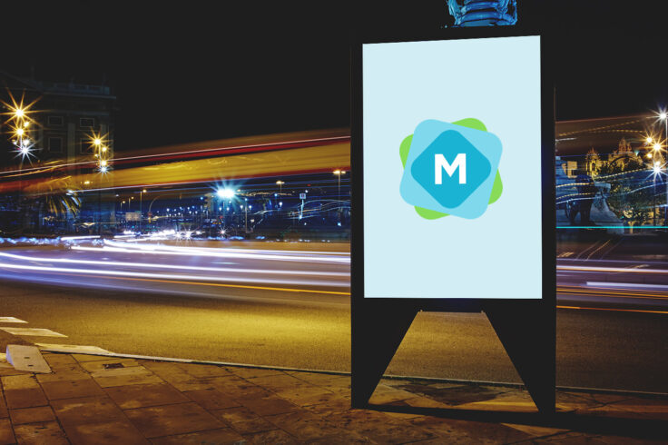 View Information about Night Billboard Mockup PSD