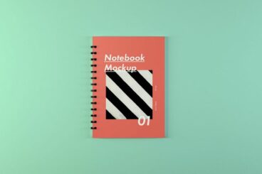 25+ Notebook Mockup Templates (Spiral Notebooks + More)