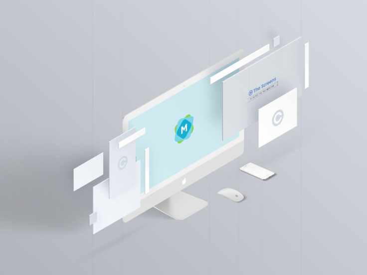 View Information about Perspective Device Mockup PSD