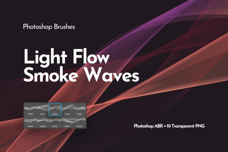 View Information about Light Smoke Waves Photoshop Brushes