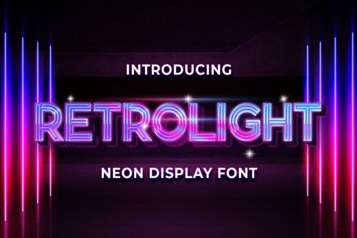 View Information about Retrolight Neon Font