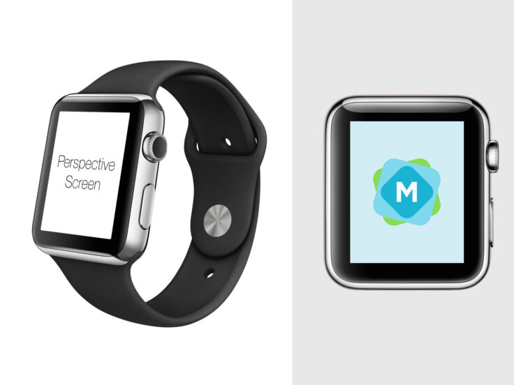 View Information about Simple Apple Watch Mockup