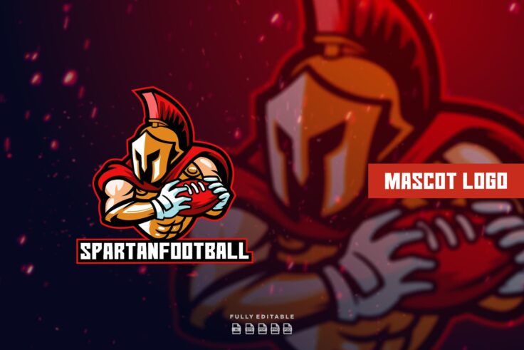View Information about Spartan Fantasy Football Logo Template