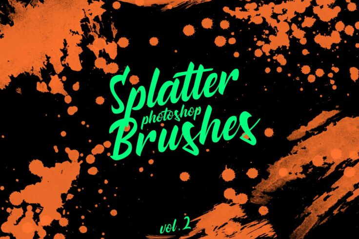 View Information about Splatter Stamp Photoshop Brushes