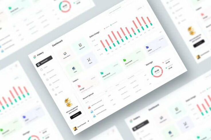 View Information about Storage Dashboard UI KIT for Figma