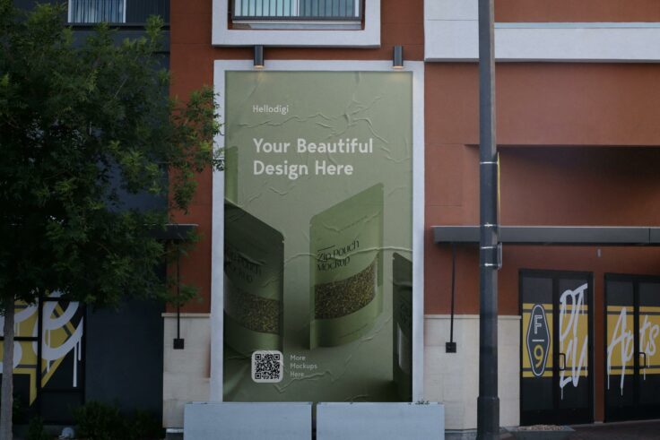 View Information about Street Banner Mockup Template