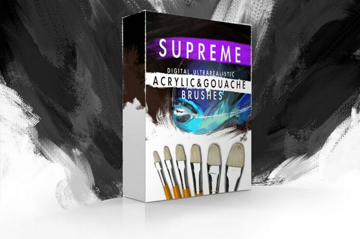 View Information about Supreme Acrylic & Gouache Photoshop Brushes