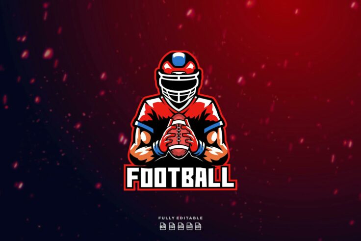 View Information about Unique Fantasy Football Logo Template