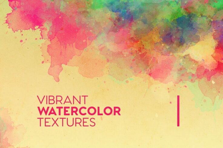 View Information about Vibrant Watercolor Textures
