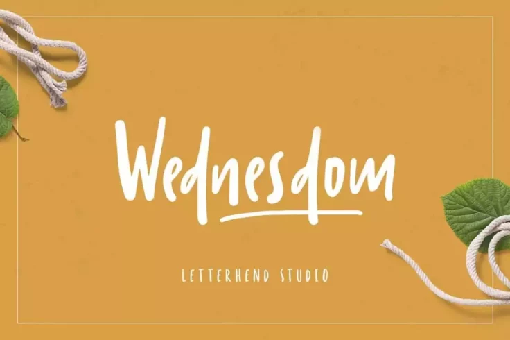 View Information about Wednesdom Font